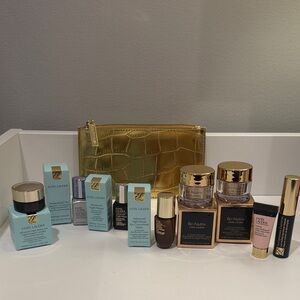 Estee Lauder 9-piece set including Ultimate Diamond Renutriv face and eye cream